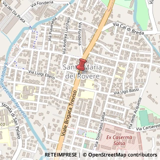 Mappa Via Canonica, 25, 31100 Treviso, Treviso (Veneto)
