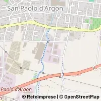 Karte San Paolo d'Argon