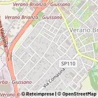 Karte Verano Brianza
