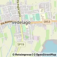 Mapa Vedelago