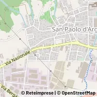 Karte San Paolo d'Argon