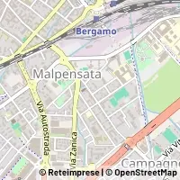 Hartă Bergamo