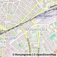 Mapa Bergamo