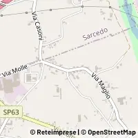 Mapa Montecchio Precalcino