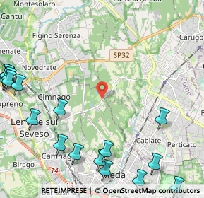 Mappa Presso centro co- medical, 20823 Lentate sul Seveso MB, Italia (3.25667)