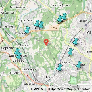 Mappa Presso centro co- medical, 20823 Lentate sul Seveso MB, Italia (2.5225)