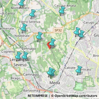 Mappa Presso centro co- medical, 20823 Lentate sul Seveso MB, Italia (2.57154)
