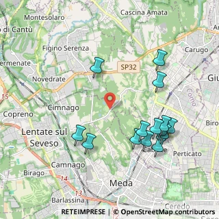 Mappa Presso centro co- medical, 20823 Lentate sul Seveso MB, Italia (2.10071)