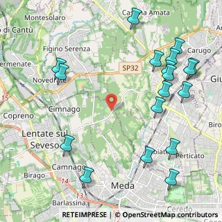 Mappa Presso centro co- medical, 20823 Lentate sul Seveso MB, Italia (2.68222)