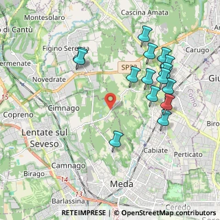 Mappa Presso centro co- medical, 20823 Lentate sul Seveso MB, Italia (2.044)