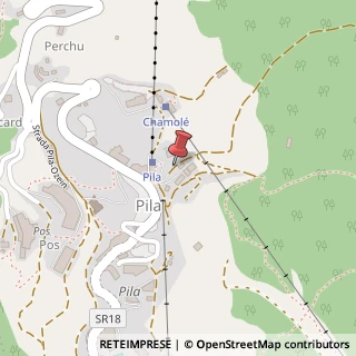 Mappa Via Milano, 5, 11020 Gressan, Aosta (Valle d'Aosta)