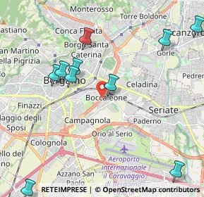 Mappa Via Boccaleone, 24125 Bergamo BG, Italia (2.65091)