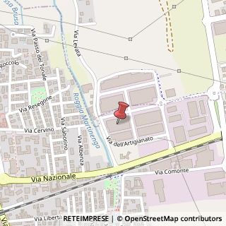 Mappa Via dell'Artigianato, 25, 24068 Seriate, Bergamo (Lombardia)