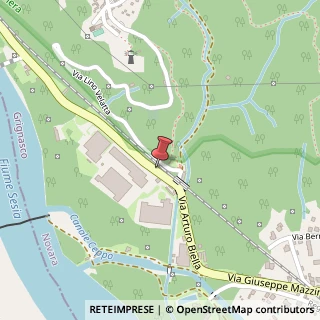 Mappa Via Arturo Biella, 23, 28075 Grignasco, Novara (Piemonte)