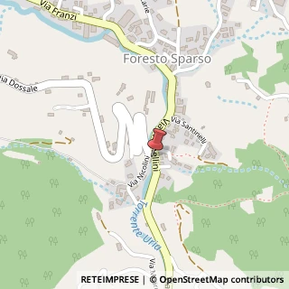 Mappa Via rossini, 33, 24060 Foresto Sparso, Bergamo (Lombardia)