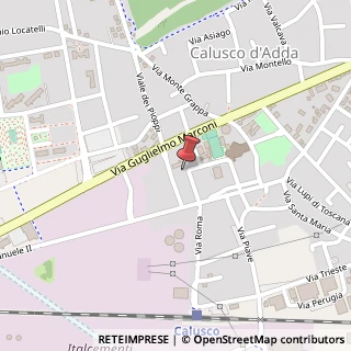 Mappa Piazza San Fedele, 258, 24033 Calusco d'Adda, Bergamo (Lombardia)
