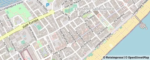 Mappa Lignano Sabbiadoro