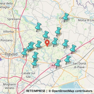 Mappa Via Callaltella, 31048 San Biagio di Callalta TV, Italia (6.96)