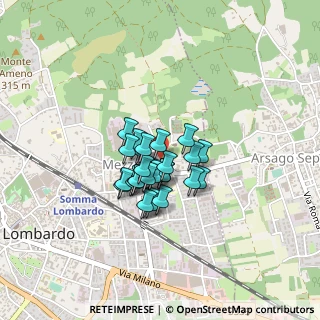 Mappa Via Don Selva, 21019 Somma Lombardo VA, Italia (0.25556)