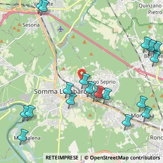 Mappa Via Don Selva, 21019 Somma Lombardo VA, Italia (2.9065)