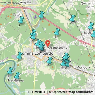 Mappa Via Don Selva, 21019 Somma Lombardo VA, Italia (2.3295)