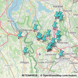 Mappa Via Don Selva, 21019 Somma Lombardo VA, Italia (7.05316)