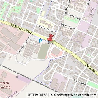 Mappa Via Borgo Palazzo, 213, 24125 Bergamo, Bergamo (Lombardia)