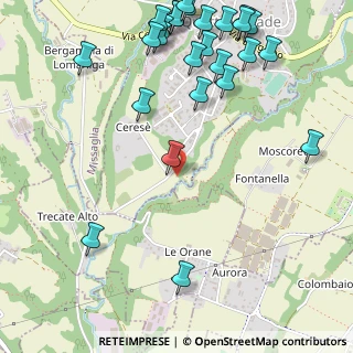 Mappa Via Monza, 23874 Montevecchia LC, Italia (0.72692)