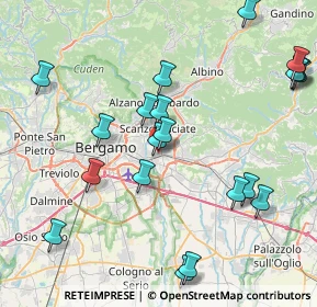 Mappa Via Pino Longhi, 24066 Pedrengo BG, Italia (9.34)