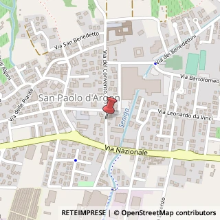 Mappa Via del Convento, 28, 24060 San Paolo d'Argon, Bergamo (Lombardia)