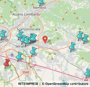 Mappa Via IV Novembre, 24061 Albano Sant'Alessandro BG, Italia (5.31563)