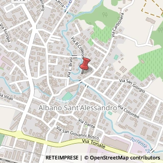 Mappa Via IV Novembre, 15, 24061 Albano Sant'Alessandro, Bergamo (Lombardia)
