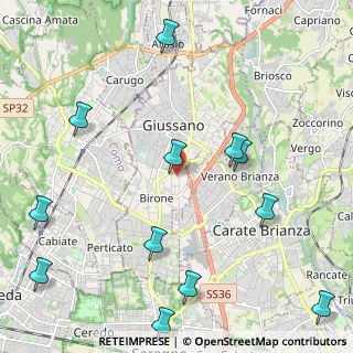 Mappa Via Antonio Stradivari, 20833 Giussano MB, Italia (2.7775)