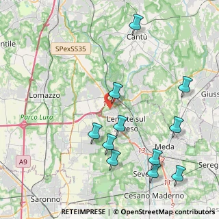 Mappa Via Salvetti, 20823 Lentate sul Seveso MB, Italia (4.7)