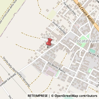 Mappa Via Giuseppe Garibaldi, 42, 22070 Locate Varesino, Como (Lombardia)