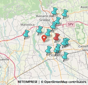 Mappa 36056 Tezze sul Brenta VI, Italia (6.3)