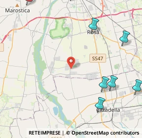 Mappa 36056 Tezze sul Brenta VI, Italia (6.78818)