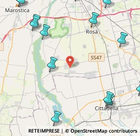 Mappa 36056 Tezze sul Brenta VI, Italia (7.065)
