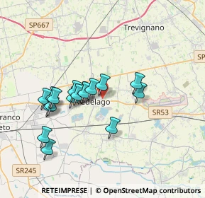 Mappa Sede legale Via G.Ungaretti, 31050 Vedelago TV, Italia (3.16176)