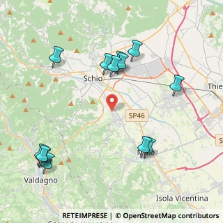 Mappa Via Schio, 36030 San Vito di Leguzzano VI, Italia (4.80769)
