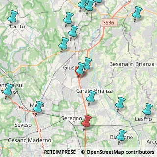 Mappa Strada Nuova Valassina, 20833 Giussano MB, Italia (6.258)