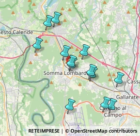 Mappa Via Bianco Isaia, 21019 Somma Lombardo VA, Italia (3.53154)