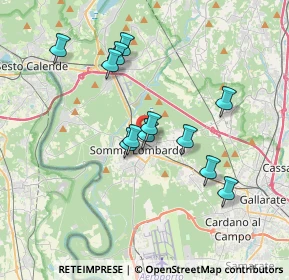 Mappa Via Bianco Isaia, 21019 Somma Lombardo VA, Italia (3.13833)