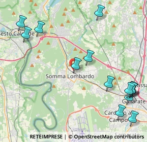 Mappa Via Bianco Isaia, 21019 Somma Lombardo VA, Italia (5.56929)