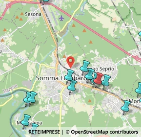 Mappa Via Bianco Isaia, 21019 Somma Lombardo VA, Italia (3.1)