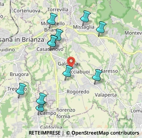 Mappa Via Foscolo Ugo, 23880 Casatenovo LC, Italia (2.10273)