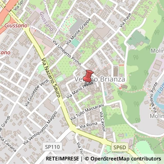 Mappa Via M. Preda, 7/b, 20843 Carate Brianza, Monza e Brianza (Lombardia)