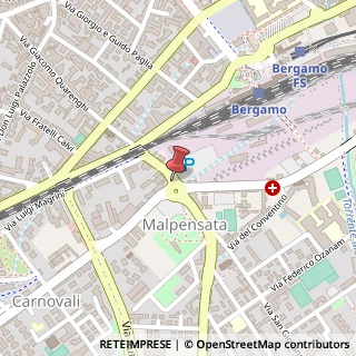 Mappa Via Giovanni Carnovali, 100/D, 24126 Bergamo, Bergamo (Lombardia)