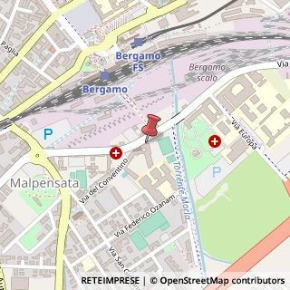 Mappa Via Mauro Gavazzeni, 13, 24125 Bergamo, Bergamo (Lombardia)