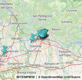 Mappa Via Giacomo Leopardi, 24127 Bergamo BG, Italia (4.86545)